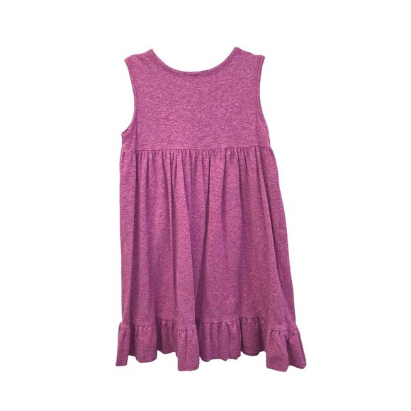 Petit Confection Sleeveless Purple Dress ST Rosette Detail & Ruffled Hem 3946 - Picture 2 of 8